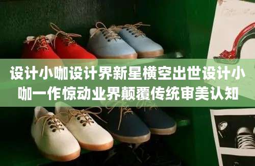 设计小咖设计界新星横空出世设计小咖一作惊动业界颠覆传统审美认知