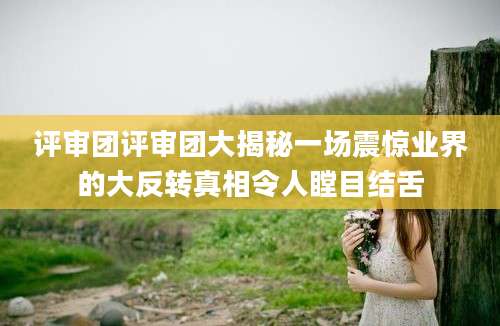 评审团评审团大揭秘一场震惊业界的大反转真相令人瞠目结舌