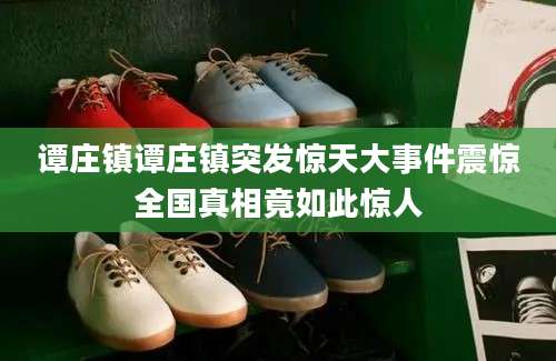 谭庄镇谭庄镇突发惊天大事件震惊全国真相竟如此惊人