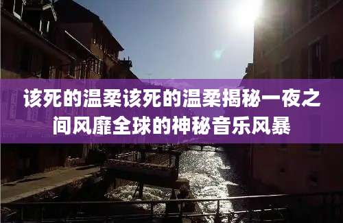 该死的温柔该死的温柔揭秘一夜之间风靡全球的神秘音乐风暴