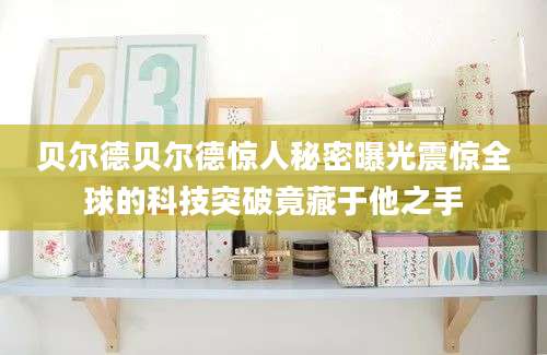 贝尔德贝尔德惊人秘密曝光震惊全球的科技突破竟藏于他之手