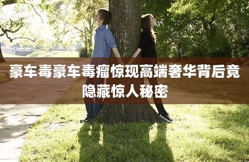 豪车毒豪车毒瘤惊现高端奢华背后竟隐藏惊人秘密