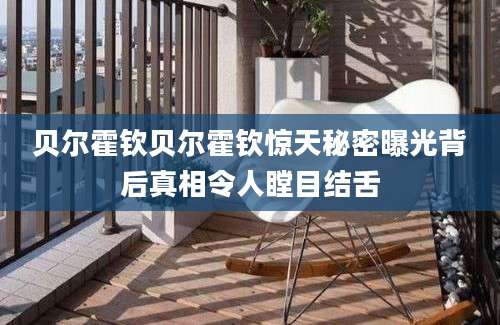 贝尔霍钦贝尔霍钦惊天秘密曝光背后真相令人瞠目结舌